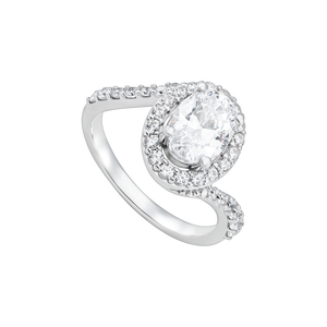 Nhẫn Vàng 10K Đính đá ECZ PNJ XMXMW005161