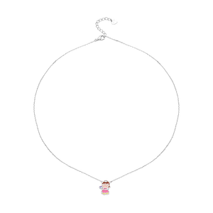 Dây cổ trẻ em Bạc đính đá PNJSilver 0000W060077