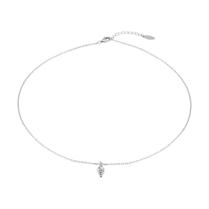 Dây cổ Bạc đính đá Disney|PNJ The Little Mermaid NH00W060002