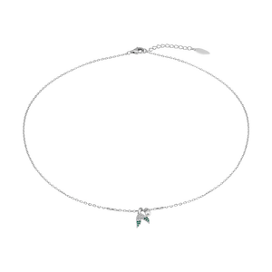 Dây cổ Bạc đính đá Disney|PNJ The Little Mermaid NHMXW060000