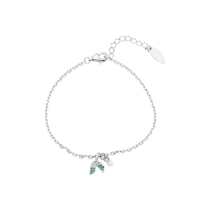Lắc tay Bạc đính đá Disney|PNJ The Little Mermaid NHMXW060000