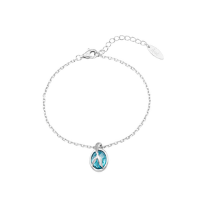 Lắc tay Bạc đính đá Disney|PNJ The Little Mermaid ZT00W060003