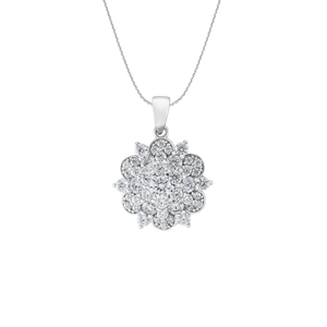 Mặt dây chuyền Bạc đính đá PNJSilver XMXMK000245