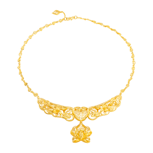 Dây cổ cưới Vàng 24K PNJ Trầu Cau 0000Y000451