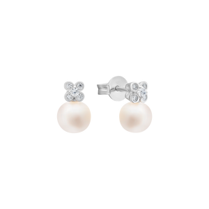 Bông tai Bạc đính đá PNJSilver PFXMW000027