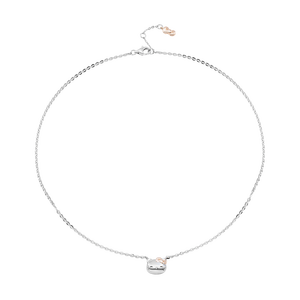 Dây cổ trẻ em Bạc PNJ ❤️ HELLO KITTY 0000H000016