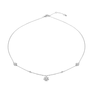 Dây cổ Bạc đính đá PNJSilver XMXMW000063