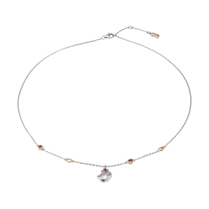 Dây cổ Bạc đính đá PNJ ❤️ HELLO KITTY ZTZTH000005