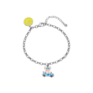 Lắc tay trẻ em Bạc đính đá PNJSilver 0000W060237