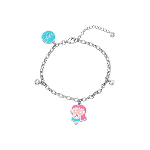 Lắc tay trẻ em Bạc đính đá PNJSilver XMXMW060191