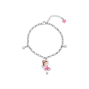 Lắc tay trẻ em Bạc đính đá PNJSilver XMXMW060193