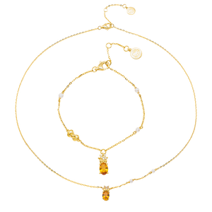 Bộ trang sức Vàng 10K đính Ngọc trai Freshwater PNJ ❤️ HELLO KITTY 00005-00017