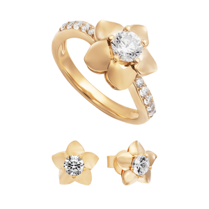 Bộ trang sức Vàng 18K đính đá ECZ PNJ 11807-03265