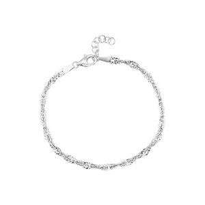 Lắc tay Vàng trắng Ý 18K PNJ 0000W001331