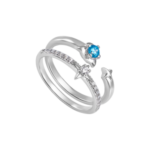 Nhẫn Bạc đính đá Disney|PNJ INSIDE OUT 2 ZTXMW060010