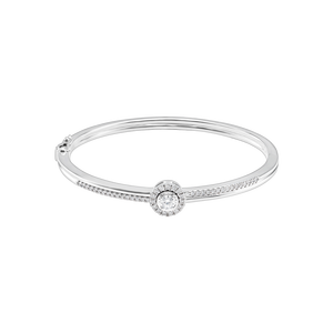 Vòng tay Kim cương Vàng trắng 14K PNJ DDDDW060095