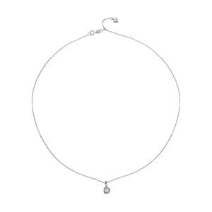 Dây cổ Kim cương Vàng trắng 14K PNJ DD00W060018