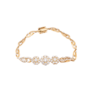 Lắc tay Vàng 18K đính đá CZ PNJ XMXMY000699