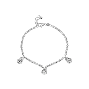 Lắc tay Vàng Trắng Ý 18K PNJ 0000W001493