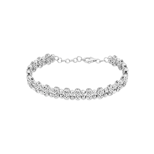 Lắc tay Vàng Trắng Ý 18K PNJ 0000W001518