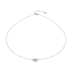 Dây cổ Bạc đính đá PNJSilver XMXMW060172