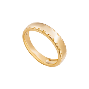 Nhẫn cưới nam Vàng 18K PNJ Trầu cau 0000Y003425