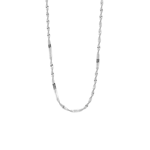 Dây chuyền bạc PNJSilver dây đan lật đơn 0000K000037