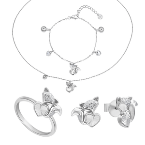 Bộ trang sức Bạc đính đá PNJSilver 60204-60231