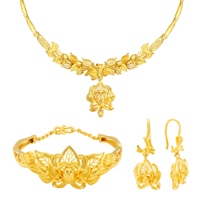 Bộ trang sức cưới Vàng 24K PNJ Trầu Cau 00452-01515