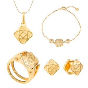 Bộ trang sức Vàng 18K PNJ Kim Bảo Như Ý 04154-03574