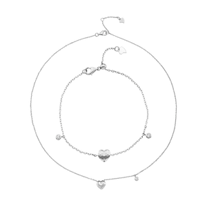 Bộ trang sức Bạc đính đá PNJSilver 60231-60041