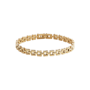 Lắc tay Daniel Wellington Unisex 3-Link Bracelet Thép không gỉ TL0000Y060004