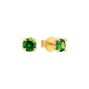 Bông tai Vàng 18K đính đá Tsavorite PNJ SV00Y000002