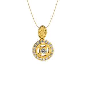 Mặt dây chuyền Vàng 18K đính đá CZ PNJ XMXMY008047