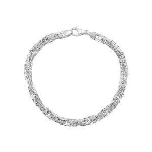 Lắc tay Vàng trắng Ý 18K PNJ 0000W061062