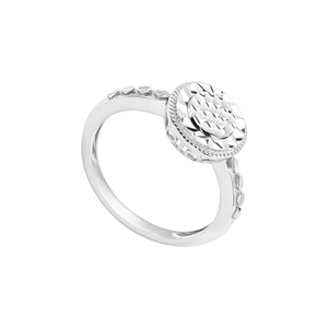 Nhẫn Vàng trắng Ý 18K PNJ 0000W003313