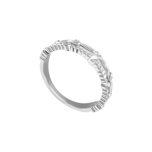 Nhẫn Vàng trắng Ý 18K PNJ 0000W003399