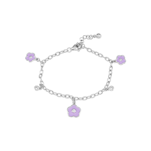 Lắc tay trẻ em Bạc đính đá PNJSilver XMXMW000050