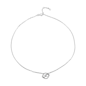 Dây cổ Vàng 10K đính đá ECZ PNJ Family Infinity XMXMH000067