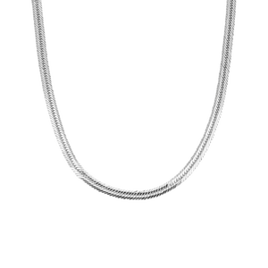 Dây chuyền nam Vàng trắng Ý 18K PNJ 0000W061321