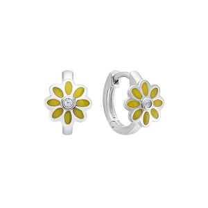 Bông tai trẻ em Bạc đính đá PNJSilver XM00W000063