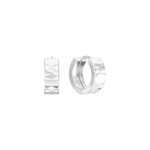 Bông tai Vàng trắng Ý 18K PNJ 0000W060972