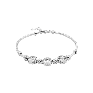 Vòng tay Vàng trắng Ý 18K PNJ 0000W000959