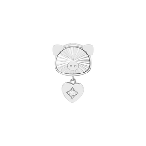 Hạt Charm Bạc đính đá PNJSilver XM00W060038