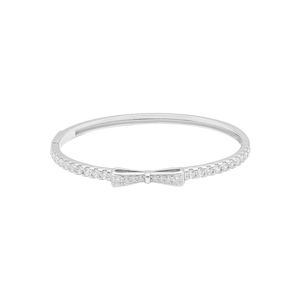 Vòng tay Bạc đính đá PNJSilver hình chiếc nơ XMXMW060020