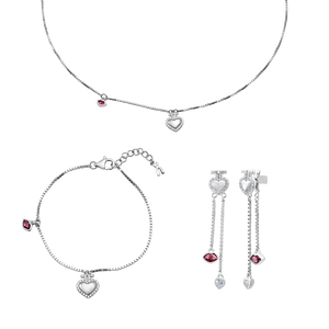 Bộ trang sức Bạc đính đá STYLE By PNJ 00037-00021