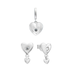 Bộ trang sức Bạc đính đá STYLE By PNJ 60031-60032