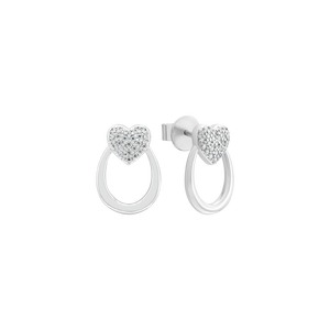 Bông tai Bạc đính đá STYLE By PNJ XMXMW060258