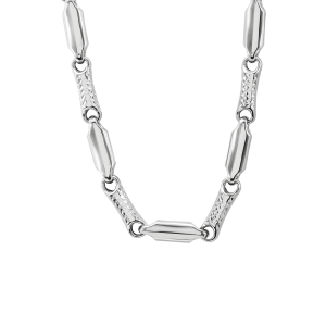 Dây chuyền nam Vàng trắng Ý 18K MANCODE by PNJ 0000W061240