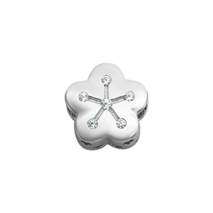 Hạt Charm Bạc đính đá PNJSilver XMXMW060439
